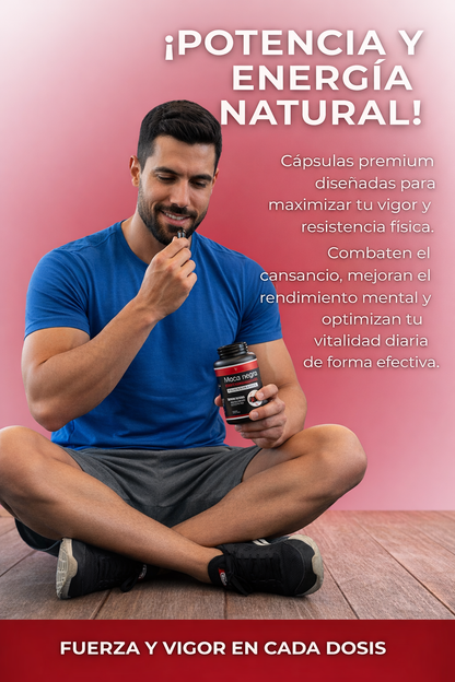 Maca Negra + Huanarpo Macho – Energía y Potencia Natural