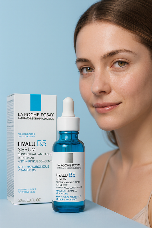 Suero de Ácido Hialurónico Puro Hyalu B5 – La Roche-Posay | Antiarrugas & Líneas Finas | IMPORTADO