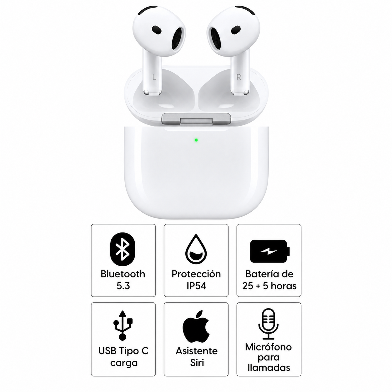 🎧 AirPods 4ta Generación ANC