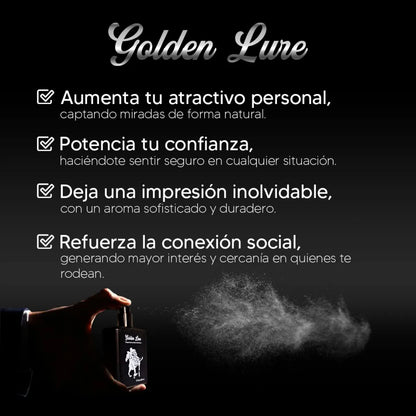 GOLDEN LURE – Perfume Masculino con Feromonas