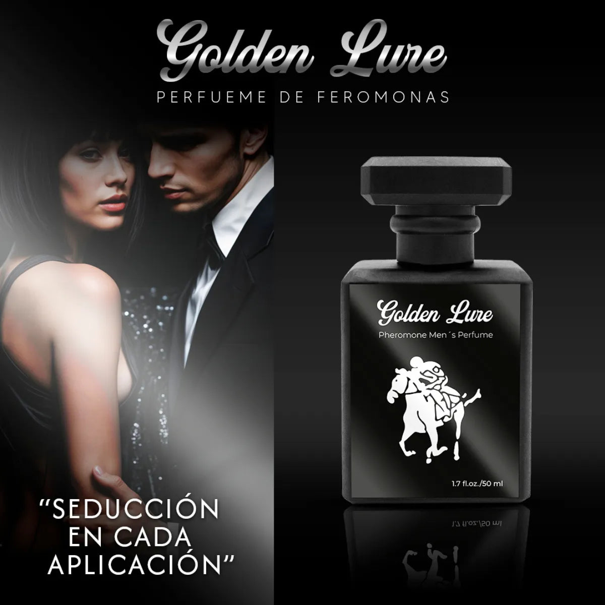 GOLDEN LURE – Perfume Masculino con Feromonas