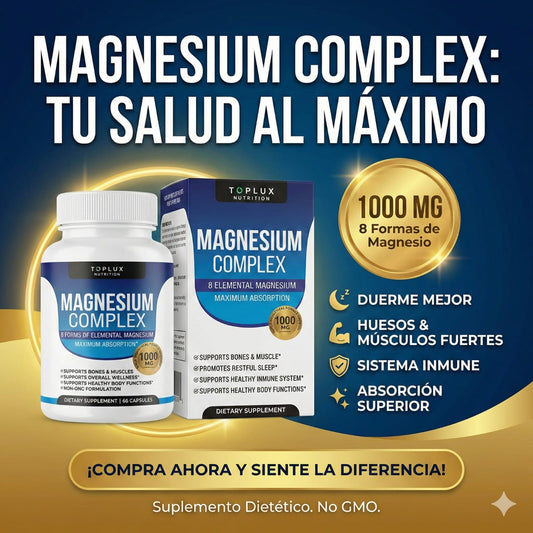 MAGNESIUM COMPLEX 60 CAPSULAS