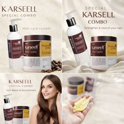 GNE Combo Karseell – Shampoo + Crema de Tratamiento